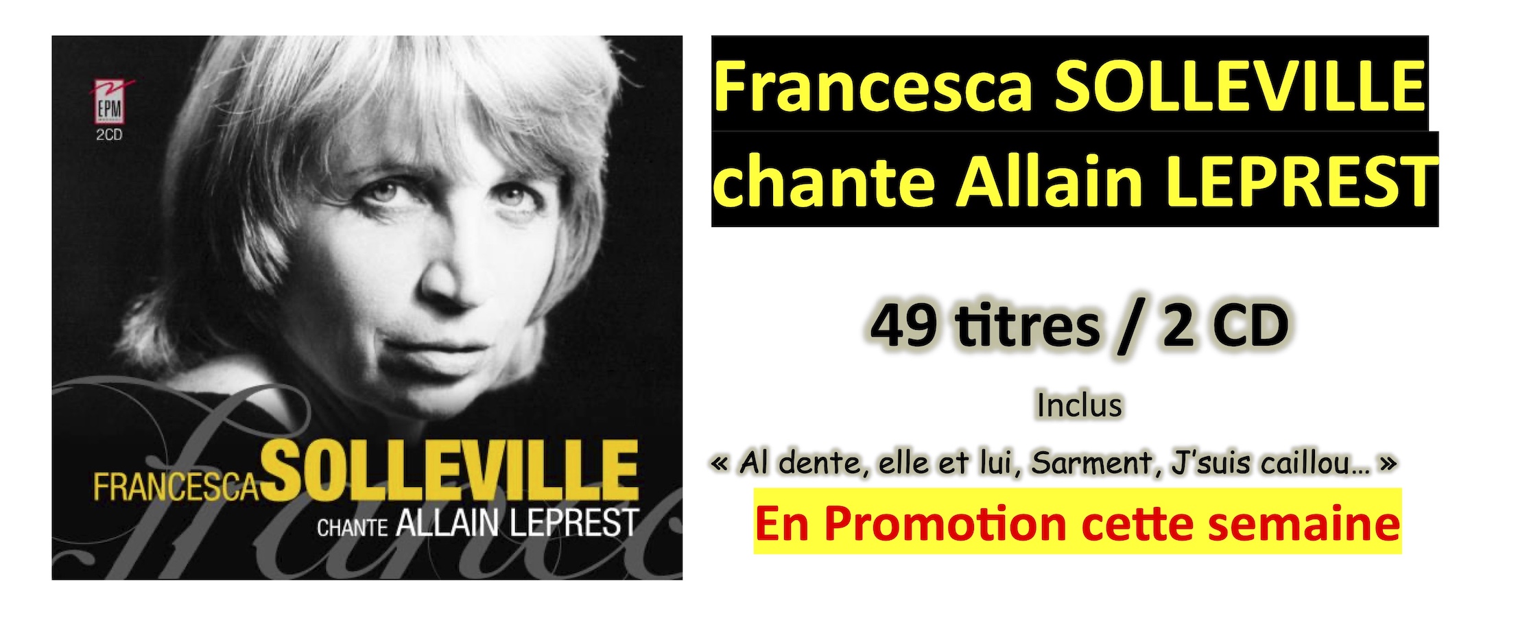 Francesca Solleville chante Leprest 